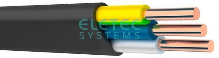 Кабель силовой ВВГнг(А)-LS-П 3х1,5, 100м