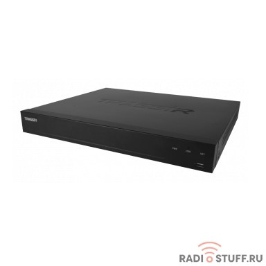 TRASSIR MiniNVR 2216R-16P — Сетевой видеорегистратор для IP-видеокамер (любого поддерживаемого производителя) под управлением TRASSIR на базе ОС Linux c 16-ю портами PoE. Регистрация и воспроизведение