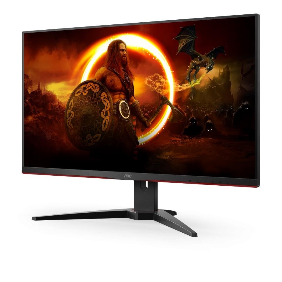 LCD AOC 28" U28G2AE Black-Red {IPS 3840x2160 1ms 178/178 300cd 80M:1 HDMI2.0 DisplayPort1.2 ММ}