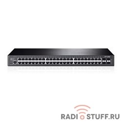 TP-Link T2600G-52TS JetStream 48-портовый гигабитный управляемый коммутатор 2 уровня с 4 SFP-слотами SMB