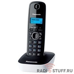 Panasonic KX-TG1611RUW (белый) {АОН, Caller ID,12 мелодий звонка,подсветка дисплея,поиск трубки}