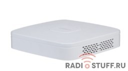 DAHUA DHI-NVR2104-I2 4-канальный IP-видеорегистратор 4K и H.265+, видеоаналитика, входящий поток до 80Мбит/с, 1 SATA III до 10Тбайт