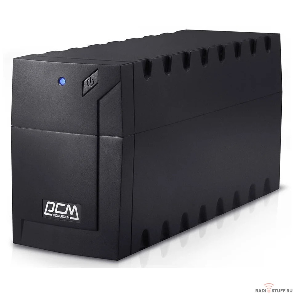 UPS PowerCom RPT-600AP EURO {Line-Interactive, 600VA / 360W, Tower, Schuko, USB} {859793}