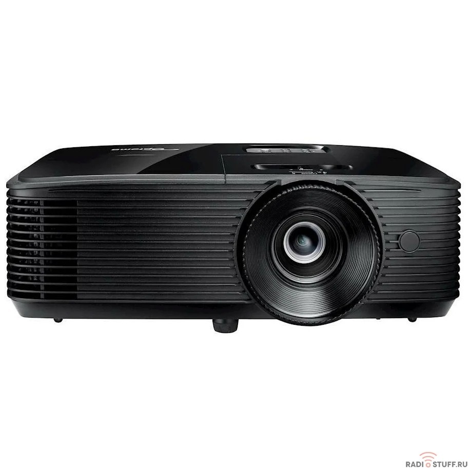 Optoma DX322 Проектор [E9PX7D601EZ3] {DLP XGA 1024x768 3800Lm 22000:1 HDMI 1x10W 3DReady lamp 15000hrs Black, 3.04kg}