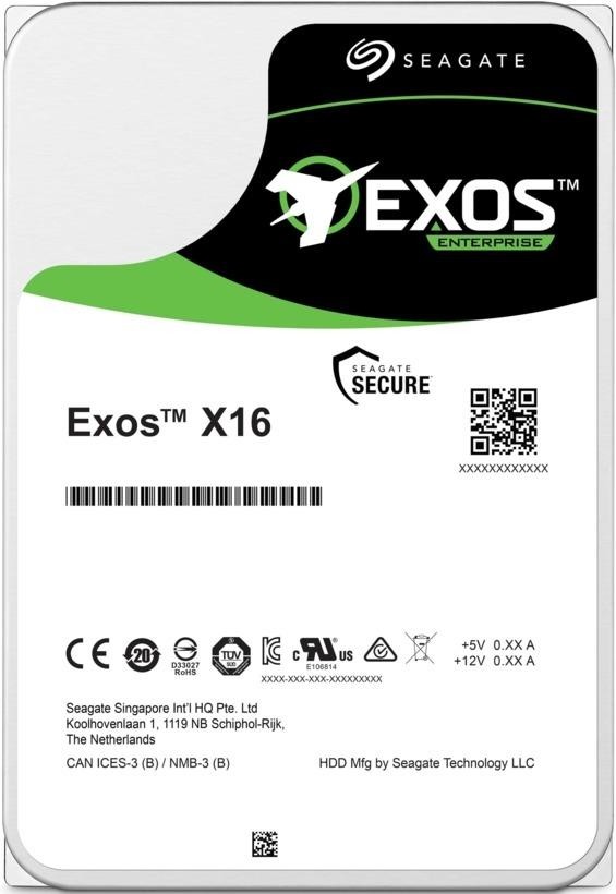 Жесткий диск SAS 16TB 7200RPM 12GB/S 256MB ST16000NM002G SEAGATE