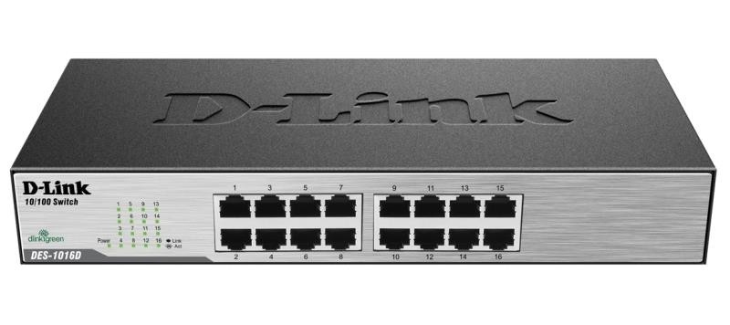 DES-1016D/H1A коммутатор D-Link 