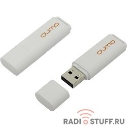 USB 2.0 QUMO 8GB Optiva 01 White [QM8GUD-OP1-white]