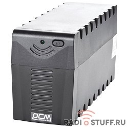 UPS Powercom RPT-600A (PCM-RPT-600A) {600 ВА/ 360 Вт, AVR, 3 розетки IEC320 C13 с резервным питанием}