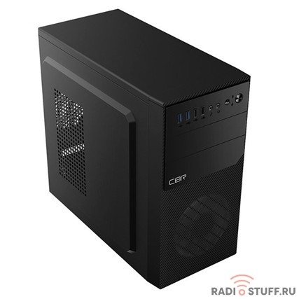 CBR PCC-MATX-RD880-450W Корпус mATX Minitower RD880, c БП PSU-ATX450-12EC (450W/120mm), 2*USB 3.0, 2*USB 2.0, HD Audio+Mic, кабель питания 1.2м, Black