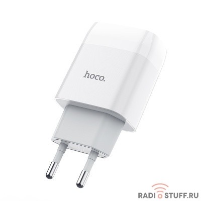 HOCO HC-12912 C73A/ Сетевое ЗУ/ 2 USB/ Выход: 12W/ White
